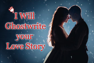 ghostwrite your romance novel