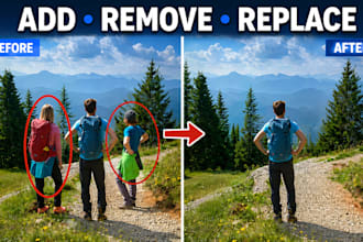 add, remove, or replace objects and people in your photos