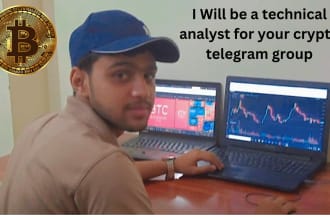 be a technical analyst for your crypto telegram group