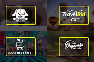 make or edit unique logo for websites, shopify, ebay, etsy and business