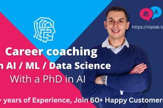 coach you to your dream job in machine learning, data science, ai