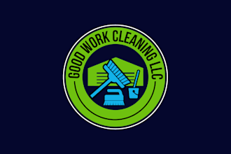 create water spray, sparkling clean windows logo
