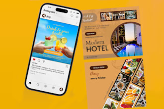 design restaurant, political and sports flyer