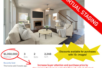do virtual staging for your property