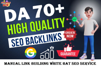 build dofollow seo backlinks high quality manual link building white hat service