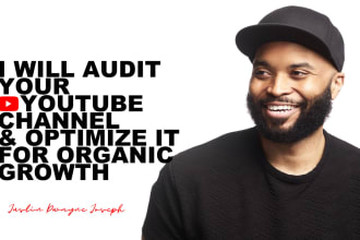 audit your youtube channel and optimize for organic growth