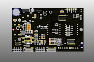 do pcb design circuit design schematic in eagle and easyeda