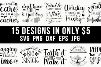 give creative svg cut file, png, dxf, eps, svg bundle design