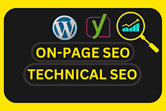 wordpress yoast on page SEO and resolve technical issues