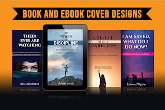 design amazon kdp ebook cover and createspace book cover