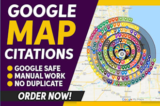 do 90,460google maps citations for gmb ranking and local SEO