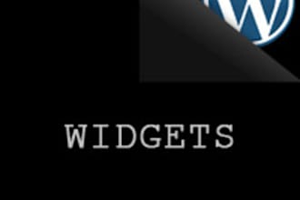 create a custom wordpress widget