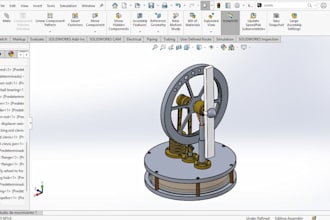 do 3d modeling 3d cad modeling and 3d product design in solidworks