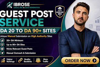 publish guest post with dofollow backlink on high da guest post sites