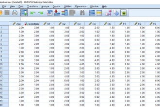 do data analysis in spss