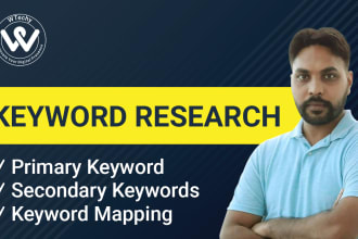 research lead based SEO keywords for your website