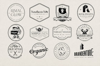 design a modern stamp logo, seal and rubber stamp