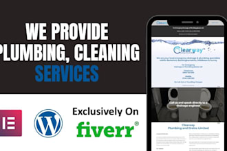 build plumber electrician cleaning movers and handyman websites