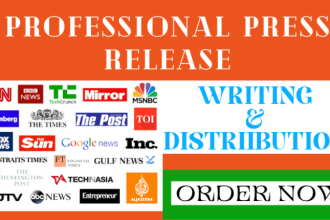 publish premium press release writing and distribution