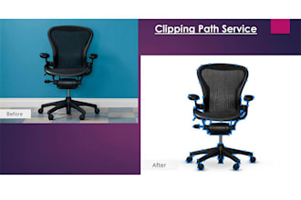 do background remove and clipping path for you