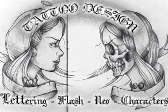 tattoo designs flash tattoos line drawings