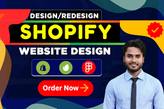 design shopify furniture, fashion, health, pet, tech,  and dropshipping website