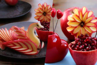 create a video about fruit decoration for you