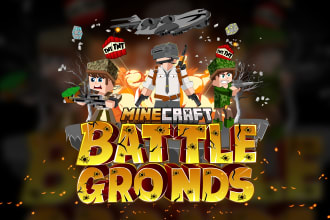 create a custom minecraft server logo or icon