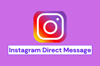 send direct message on instagram