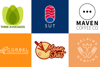 design a business logo that is unique, versatile, and custom