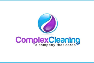 design wonderful clean house, janitorial or commercial cleaning logo