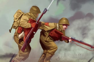 create high quality art for your card game