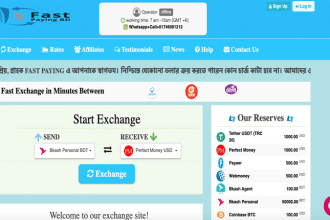 make cryptocurrency or money exchange website