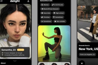 social media app, social chat app, booking app dating app, flutter, react native