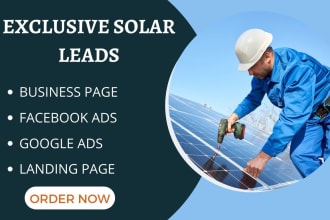 solar leads solar lead generation solar energy solar landing page