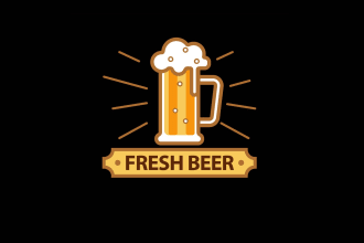 make bar, night club, restaurant, beer and drink logo for you