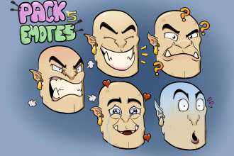 create a sticker, emote or a pack of emotes