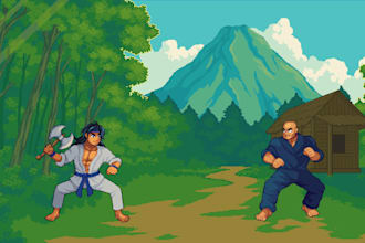 animate pixel art characters for 2d games