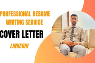 write federal ats resume,CV ,cover letter and linkedin