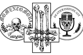 create punk, metal, rock for your sticker logo and band icon