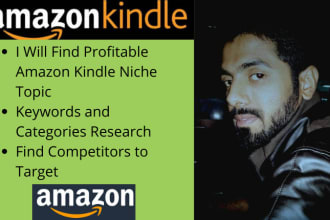 research profitable amazon kindle KDP niche for any amazon market