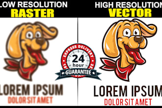 convert logo to vector, convert image to vector, redraw, trace to vector