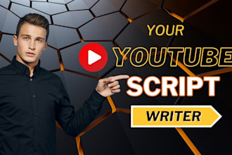 research and write a script for your youtube videos