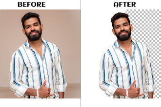 do image background removal and make white or transparent
