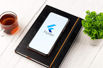 build mobile app using flutter for both android and ios