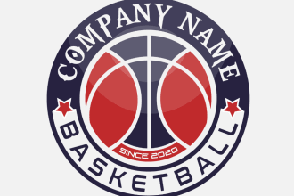 design creative basketball logo with new concept in 1 day