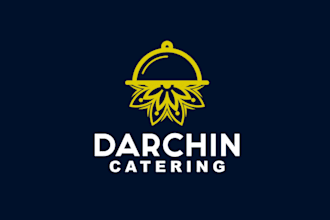 do elegant catering logo design with unlimited revision