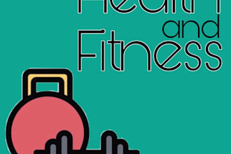 write health and fitness related content