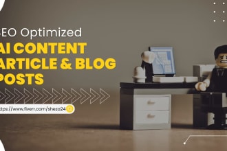 write SEO optimized ai content for your website