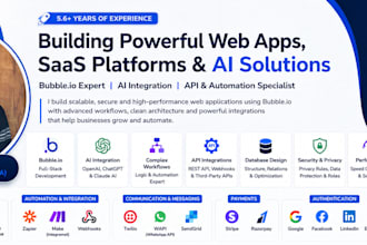 bubble web and mobile application